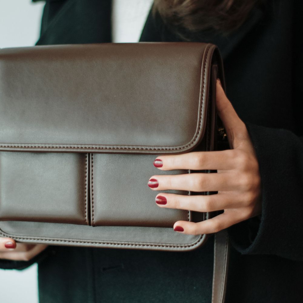 Sculpted Pocket Shoulder Bag — image 3