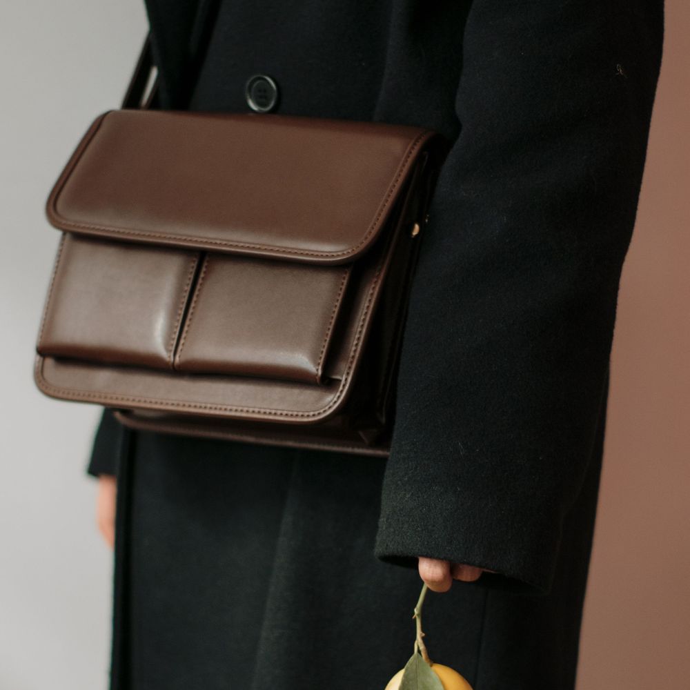 Sculpted Pocket Shoulder Bag — image 5