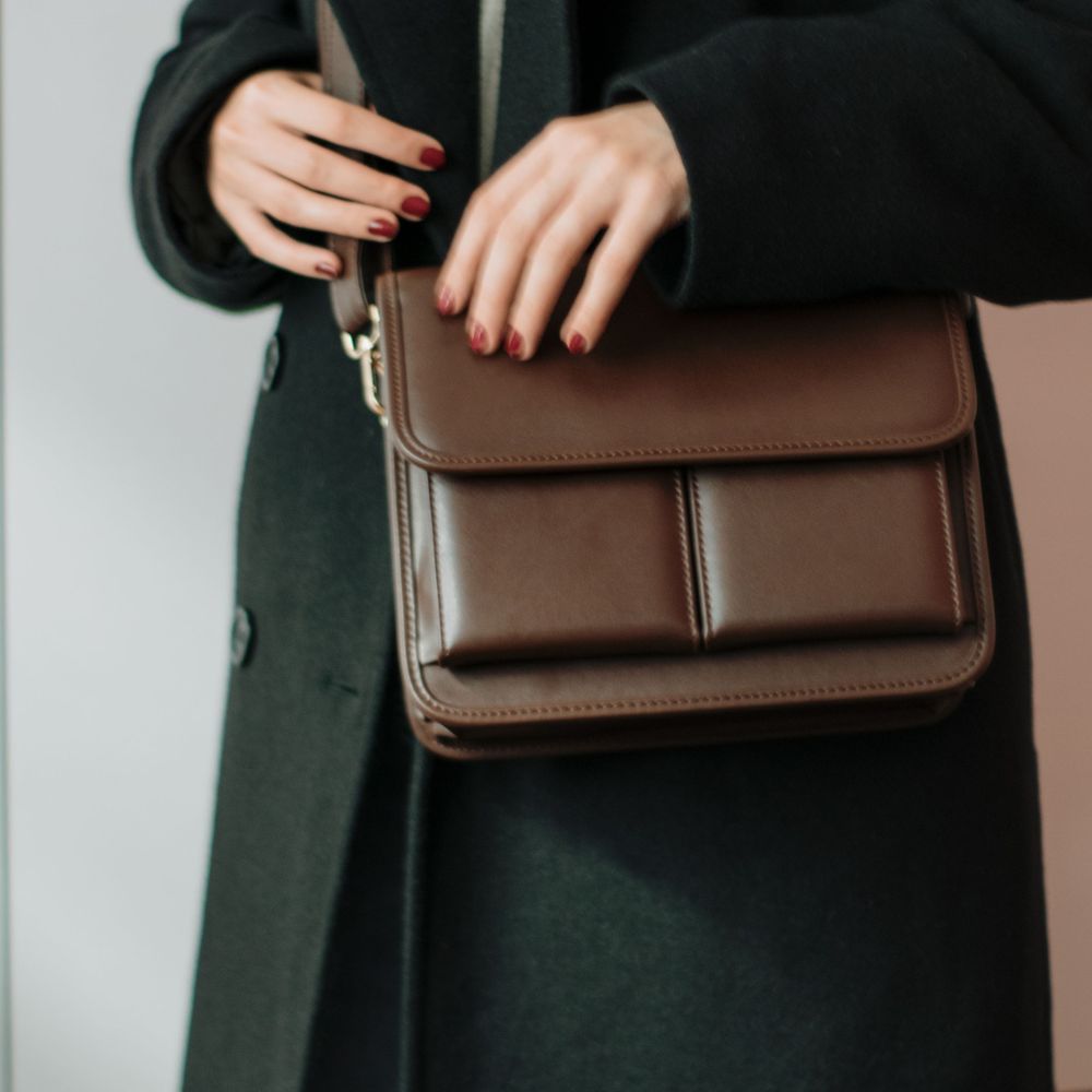 Sculpted Pocket Shoulder Bag — image 6